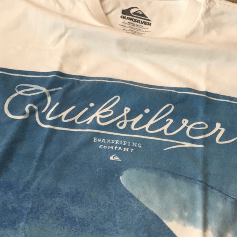 Quicksilver Regular Fit Tee. Size Small. - image 5